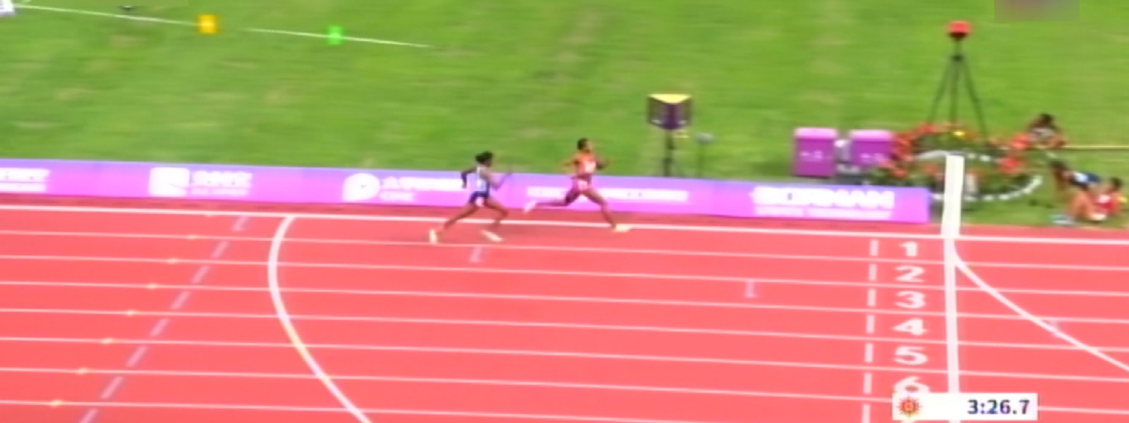 ஆசிய விளையாட்டுப் போட்டிகள்: மகளிருக்கான 400 மீட்டர் அஞ்சலோட்டப் போட்டியில் இலங்கைக்கு வெண்கல பதக்கம்